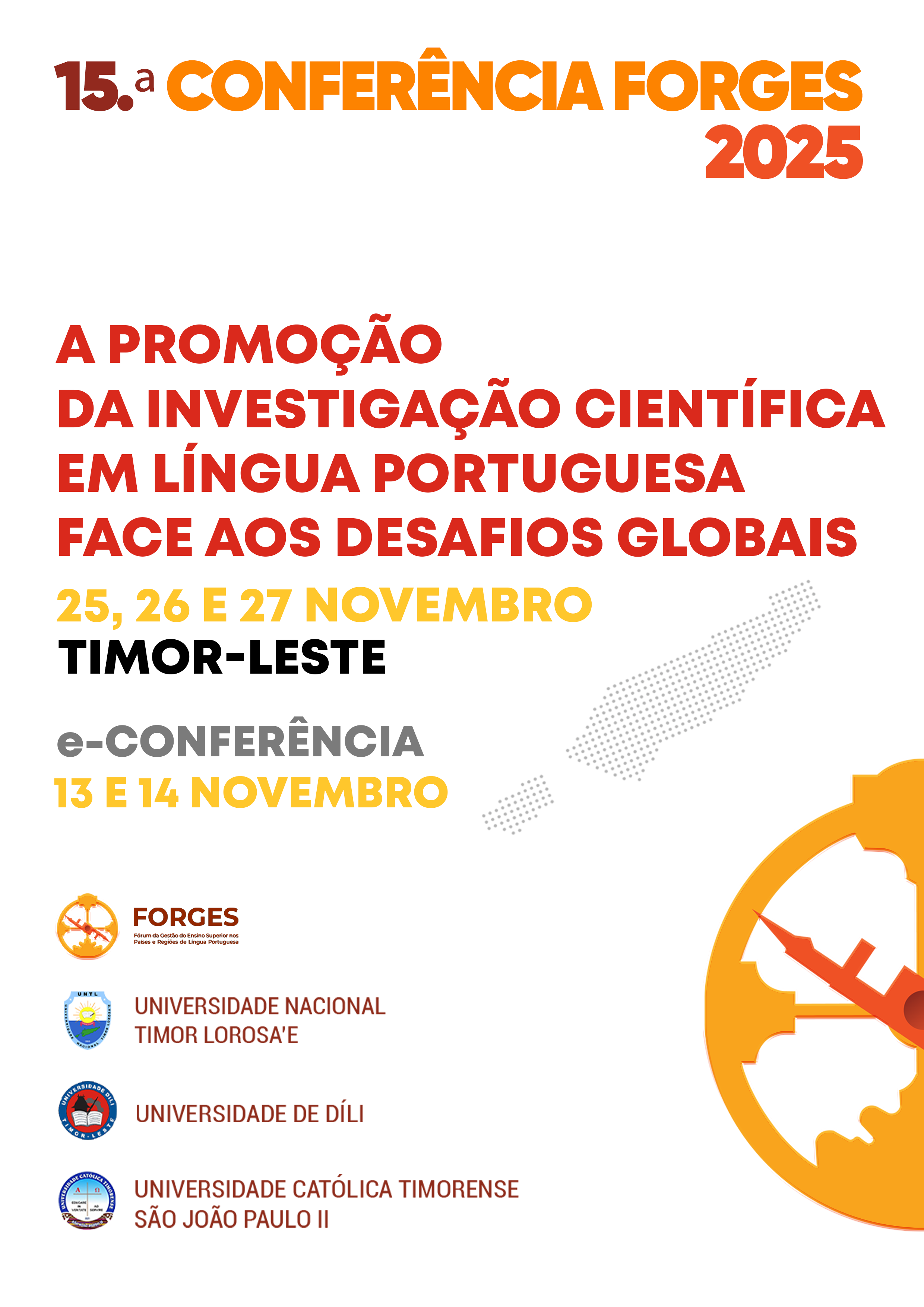 15CONF_FORGES2025_cartaz
