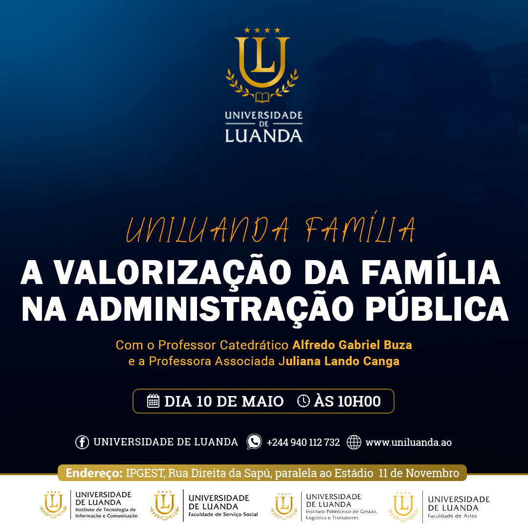 UniLuanda Família: A Valorização da Família na Administração Pública