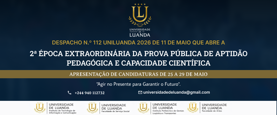 2ª Época Extraordinária da Prova Pública de Aptidão Pedagógica e Capacidade Científica