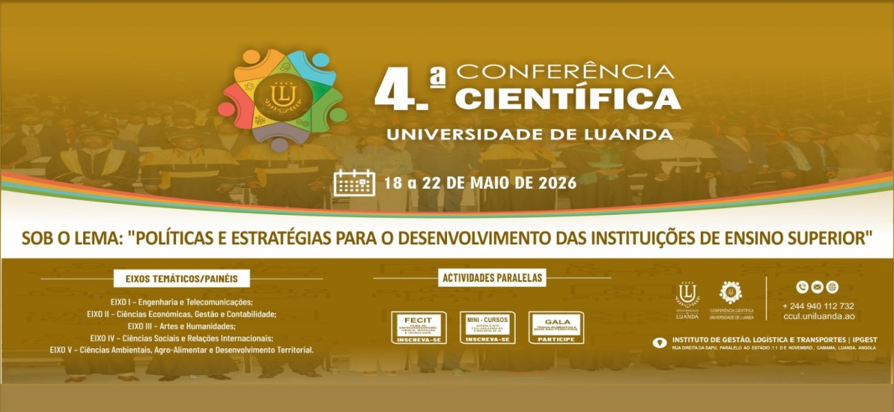 IV Conferência Científica Internacional da Universidade de Luanda