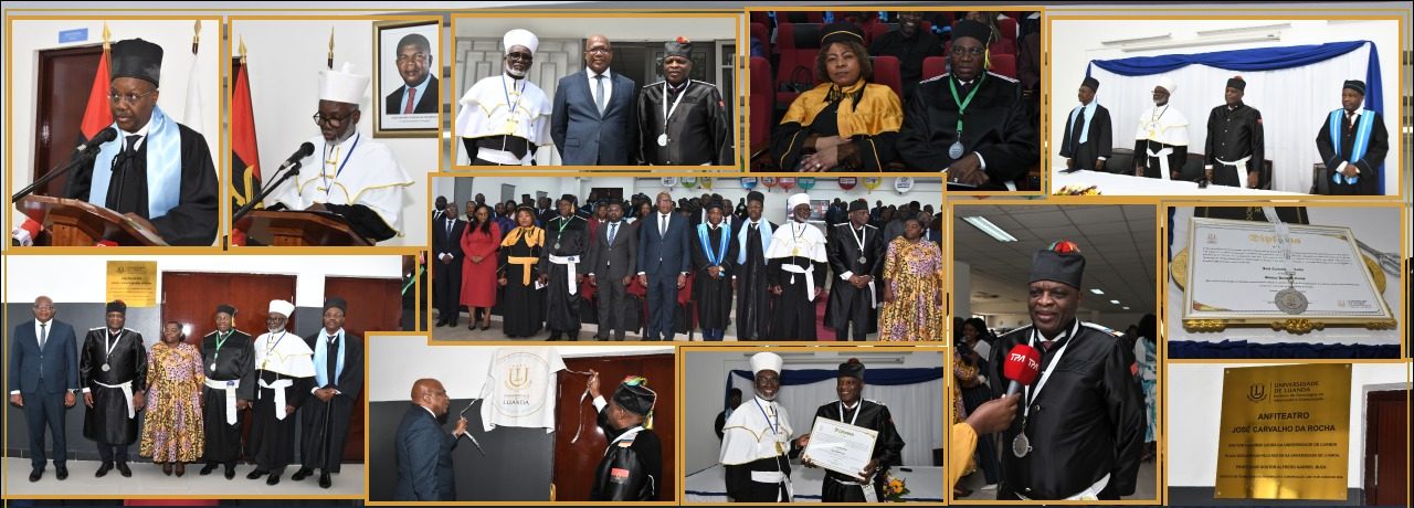 Universidade de Luanda atribui título de Doutor Honoris Causa a José Carvalho daRocha